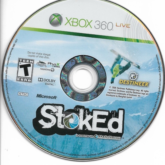 Stoked (Microsoft Xbox 360, 2009) - Picture 3 of 5